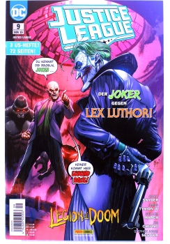 Justice League Comic (Restart 2019) Nr. 9: Der Joker gegen Lex Luthor!